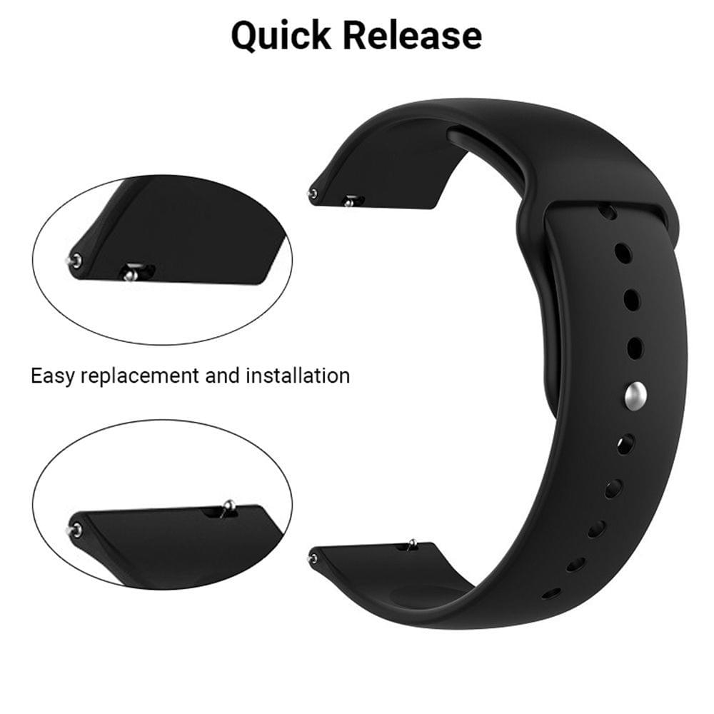 22mm Sport Watch Band Quick Release Replacement Smart Watch