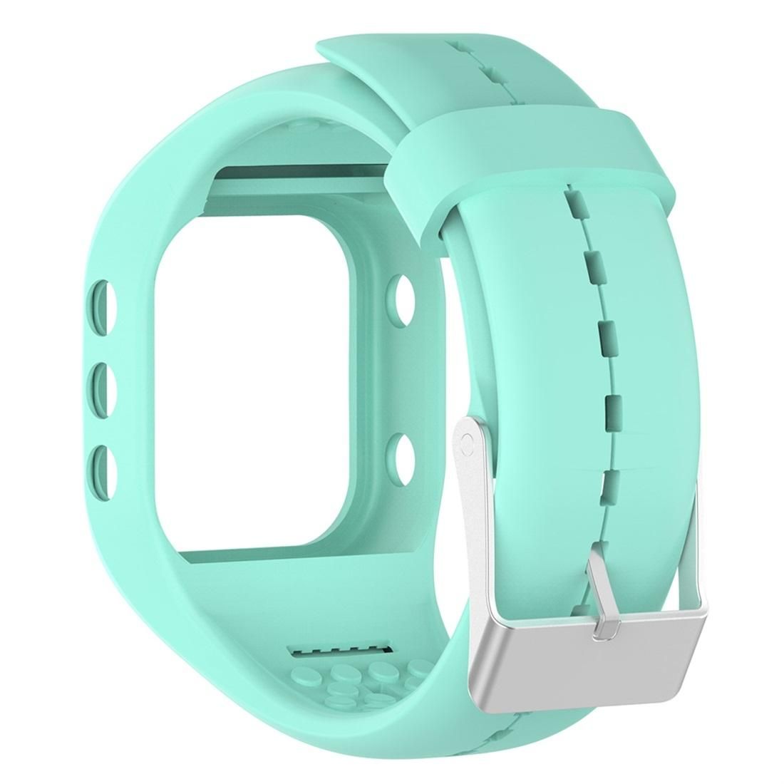 Smart Watch Silicome Wrist Strap Watchband for POLAR A300 (Mint Green)