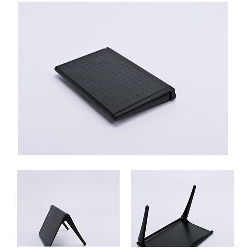 2 PCS Office Desk Storage Holder Computer Display Shelf (White)