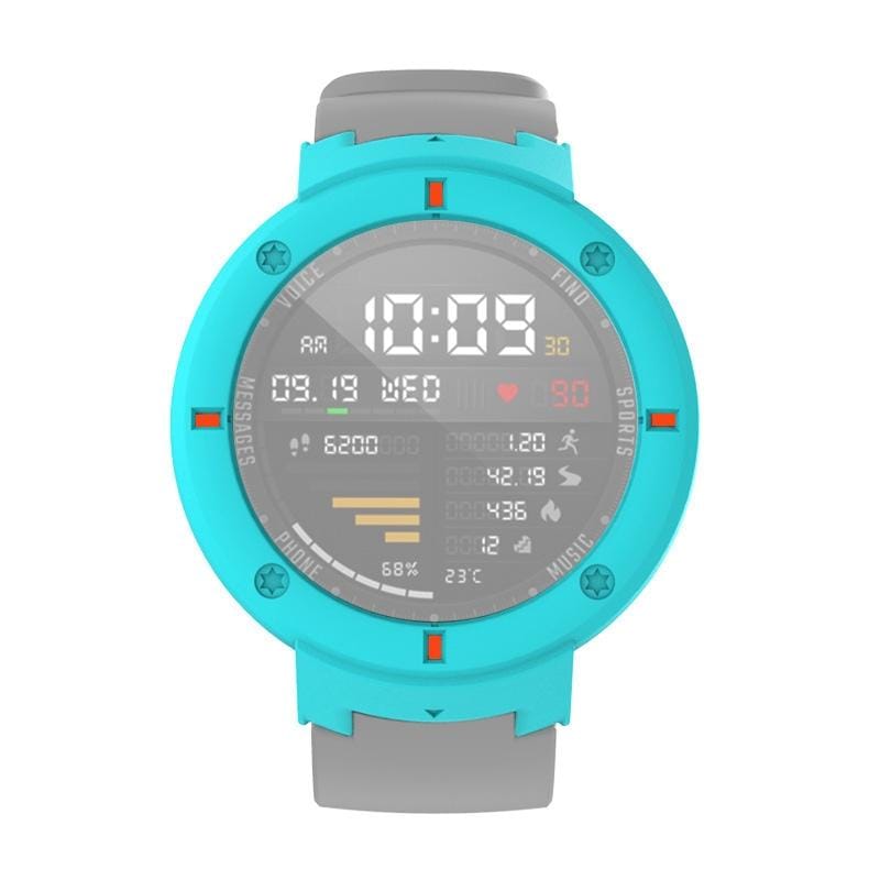 For Huami Amazfit Verge Lite Smart Watch PC Protective Case (Mint Green)