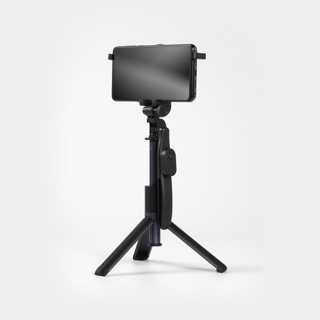 Original Xiaomi Youpin YMI Bluetooth Control Metal Telescoping Selfie Stick (Black)