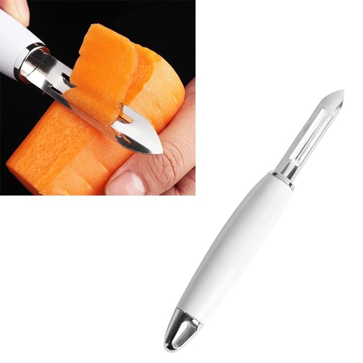 Stainless Steel Fruit Vegetable Peeler Planer Portable Household Melon Scraper