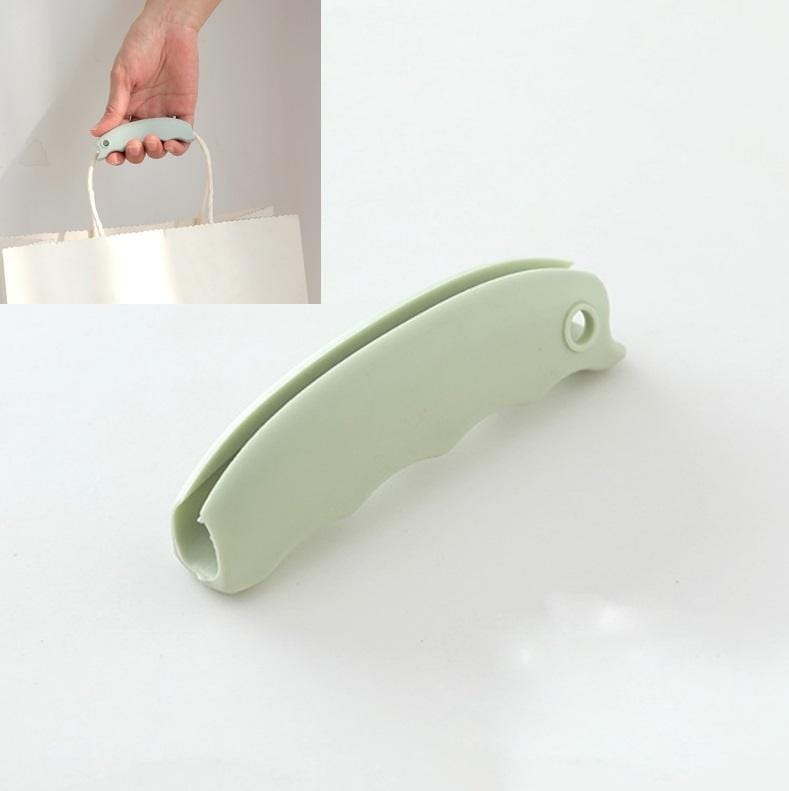 40 PCS Silicone Anti-stroke Handle Effort-saving Bag Carrier Plastic Bag Shopping Bag Handle Lifter (Green)