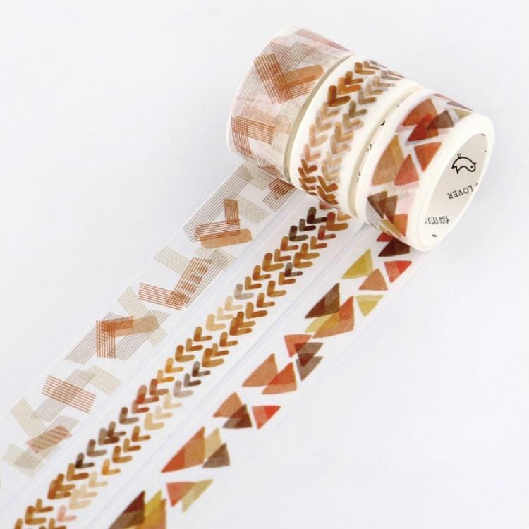 Letter Paper Tape Set Color Emotion Series Handbook Decorative Collage Graffiti Tape (Matcha)