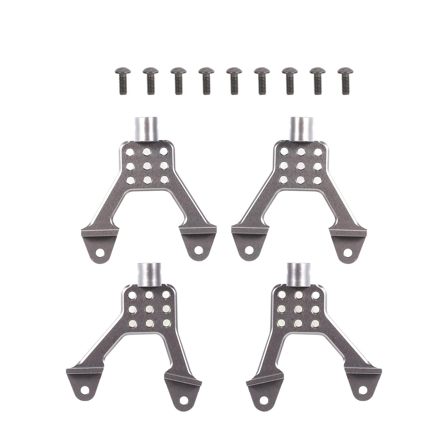 4pcs Metal Front Rear Shock Absorbers Tower Hoops Bracket