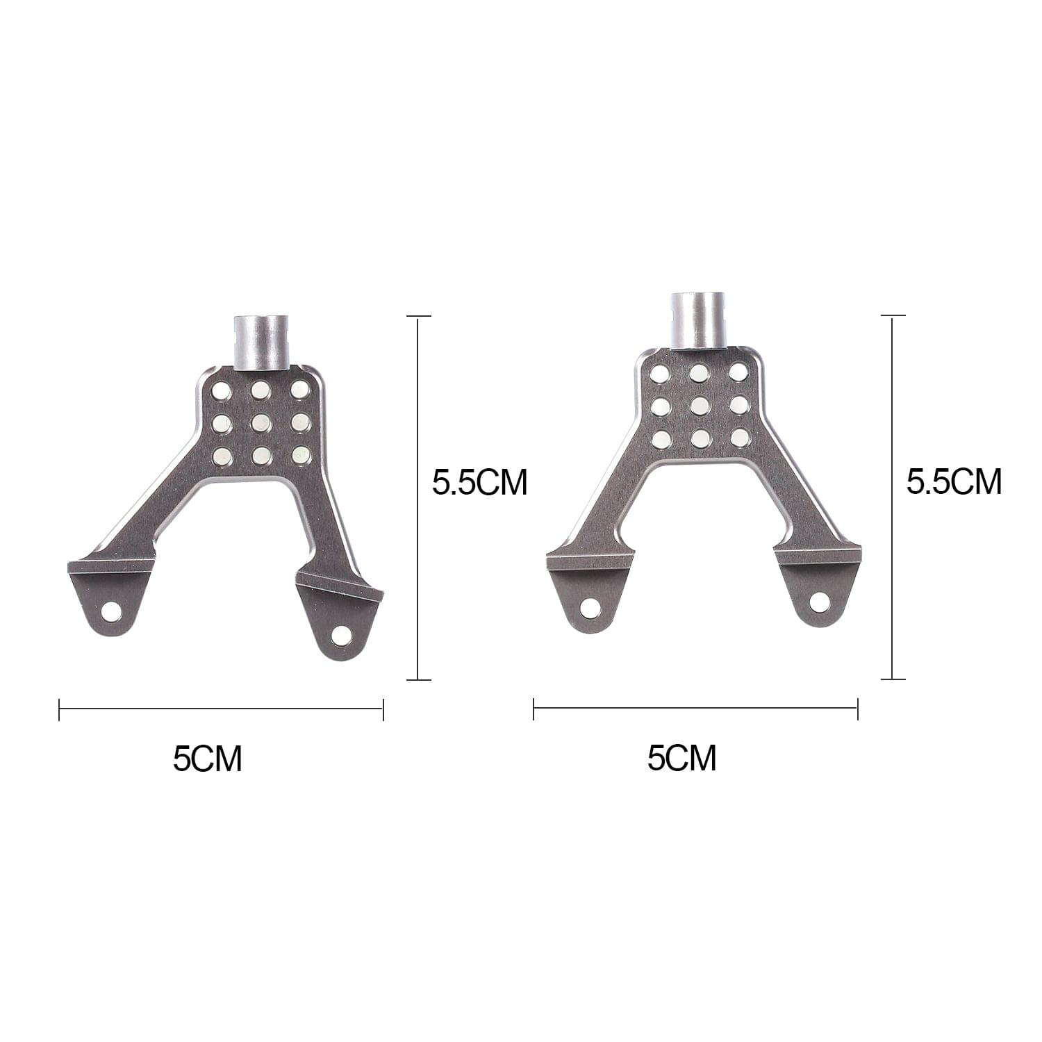 4pcs Metal Front Rear Shock Absorbers Tower Hoops Bracket