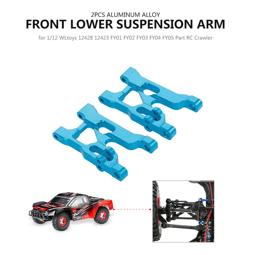 Front Lower Suspension Arm Aluminum Alloy for 1/12 RC