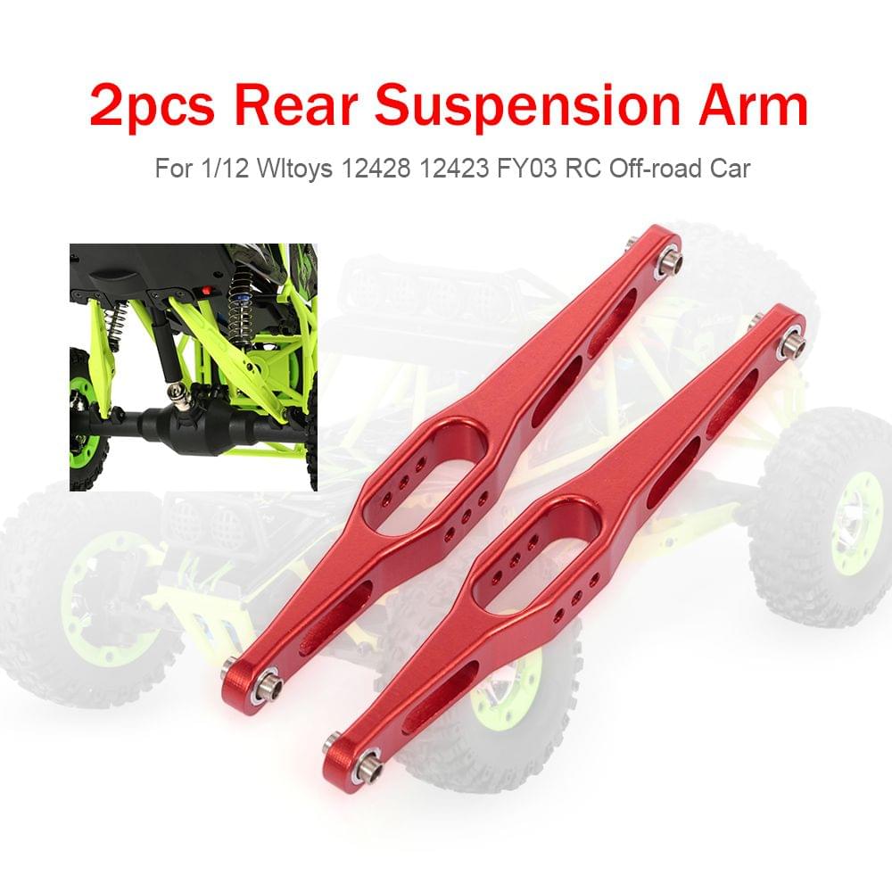 2pcs Metal Rear Suspension Arm for 1/12 Wltoys 12428 12423