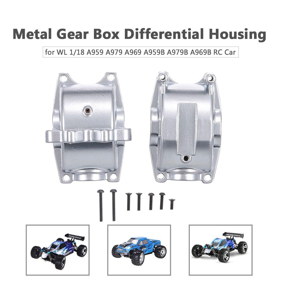Gear Box Differential Housing Shell Metal for WLtoys 1/18