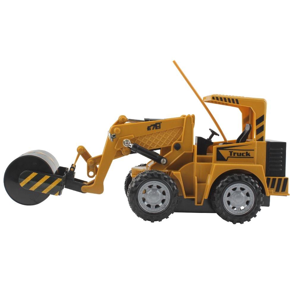 1:24 5CH Remote Control Electric Road Roller Construction