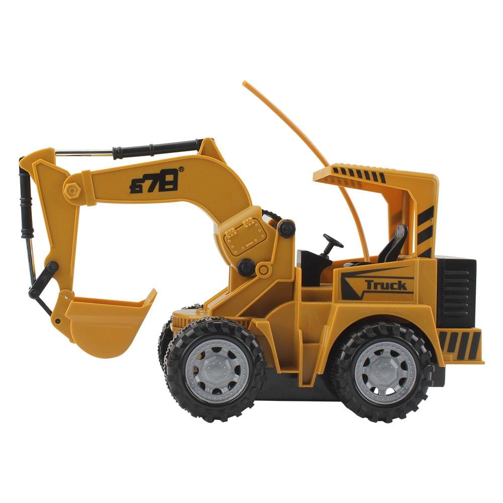 1:24 5CH Remote Control Electric Excavator Construction Car