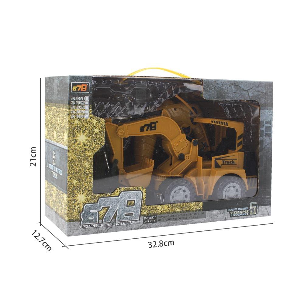 1:24 5CH Remote Control Electric Excavator Construction Car