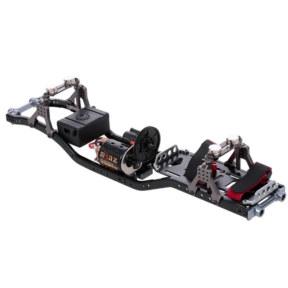 RC Car Frame Carbon Fiber Metal Car Chassis Beam with 540