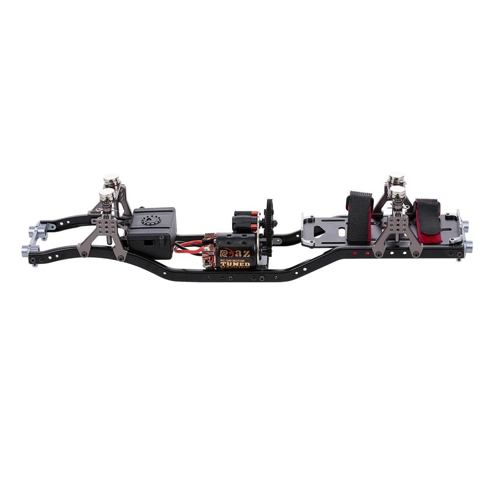 RC Car Frame Carbon Fiber Metal Car Chassis Beam with 540