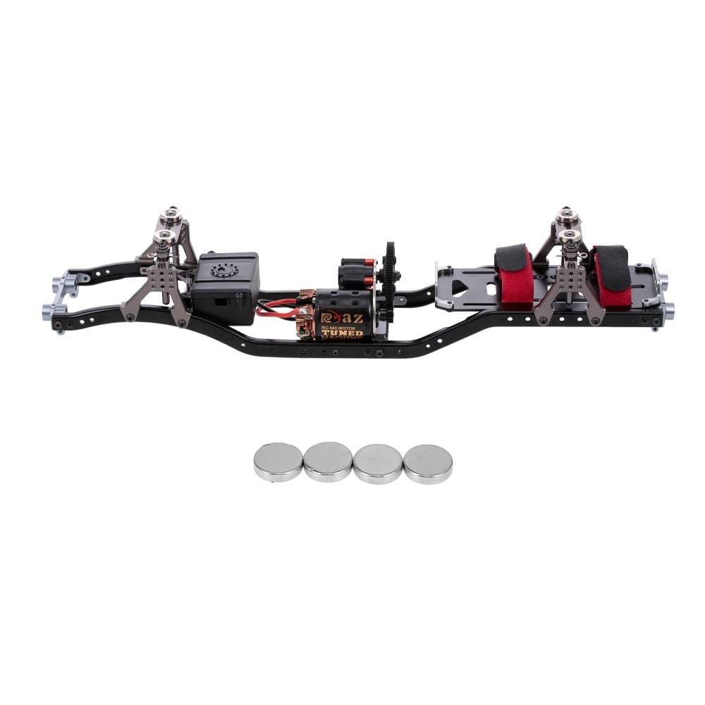 RC Car Frame Carbon Fiber Metal Car Chassis Beam with 540