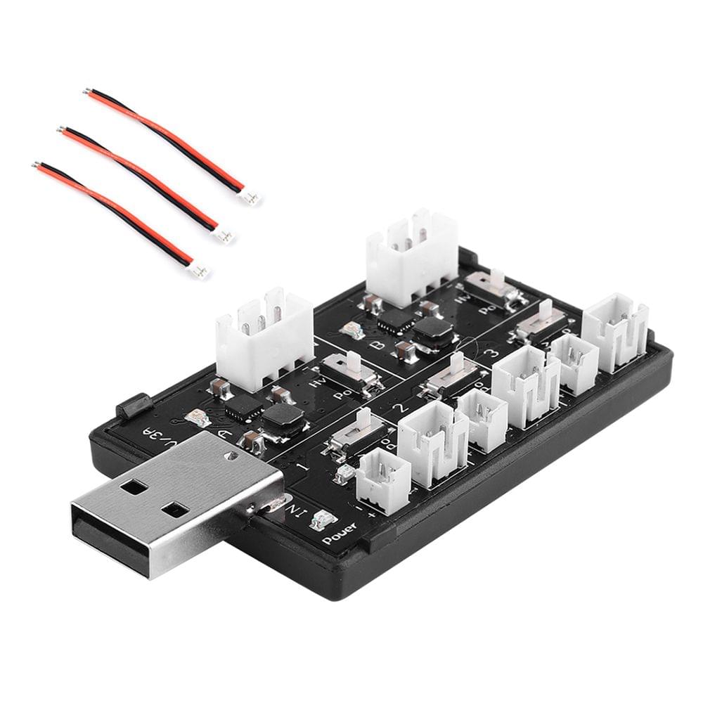 Rcharlance U5 1-2S LiPo LiHV Battery Charger with USB Port