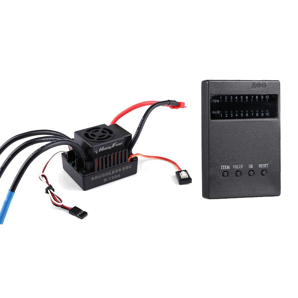 Uniqkart 120A Brushless ESC and Programming Card for