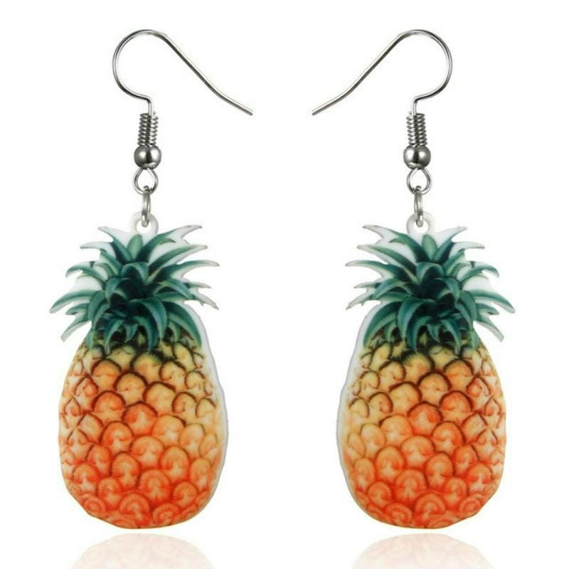 Summer Fashion Cute Acrylic Fruit Earrings Jewelry (ER17Y002M1)