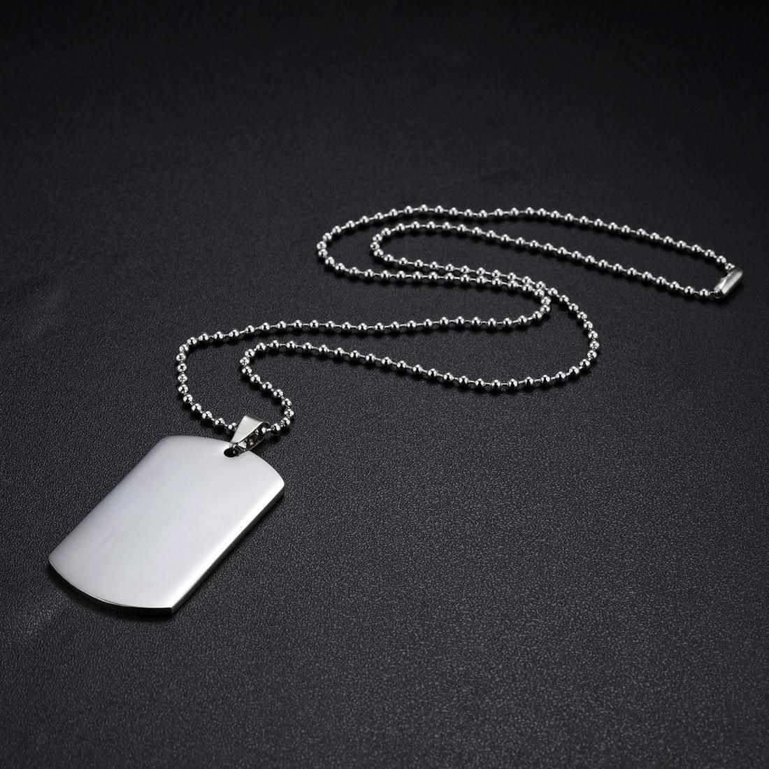 OPK Stainless Steel Non-fading Tag Pendant (Thickness 2.5mm)