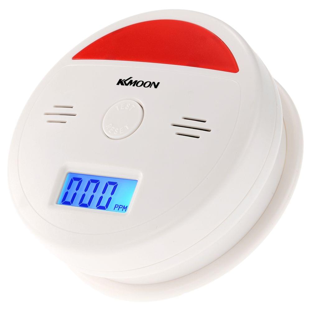 LCD CO Carbon Monoxide Alarm Sensor Poisoning Smoke Gas