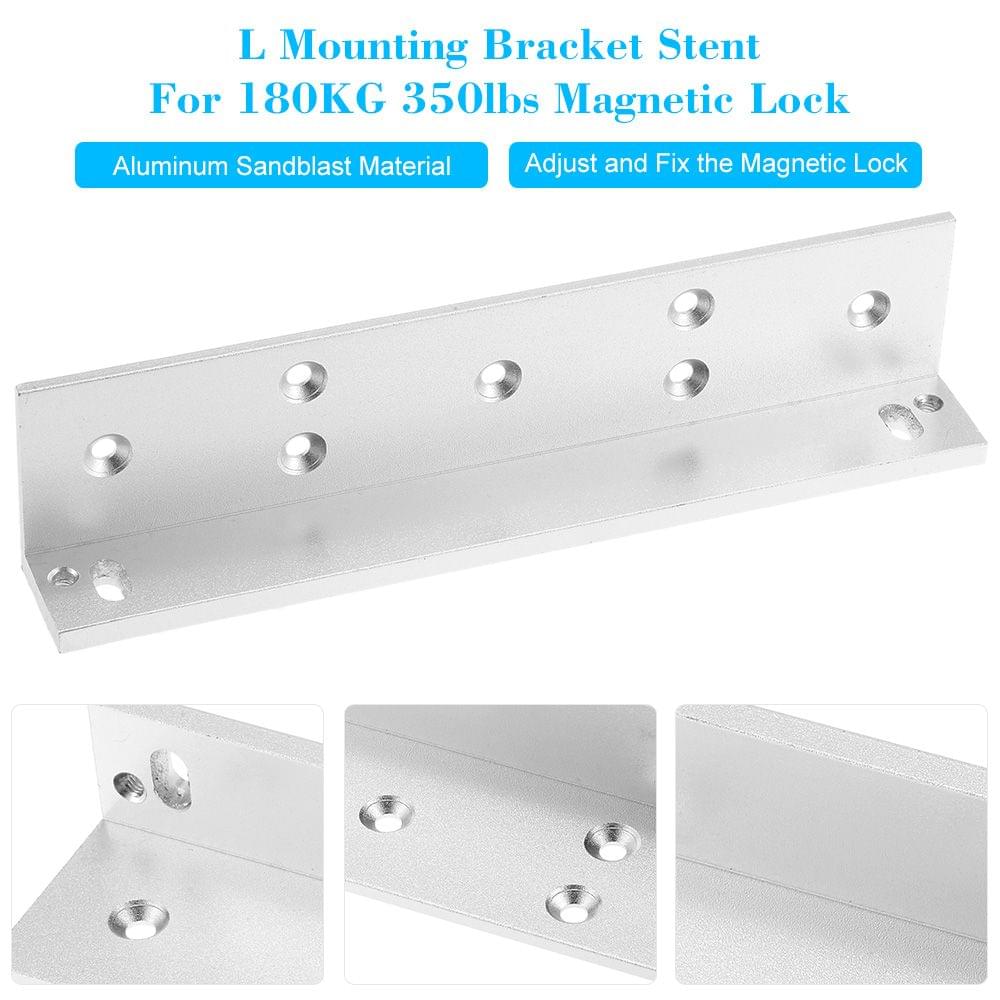 L Mounting Bracket Stent For 180KG 350lbs Magnetic Lock Door