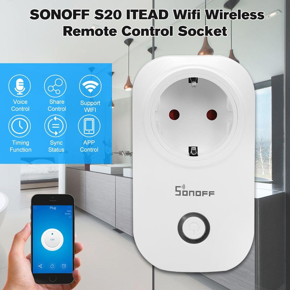 SONOFF S20 ITEAD Wifi Wireless Remote Control Socket