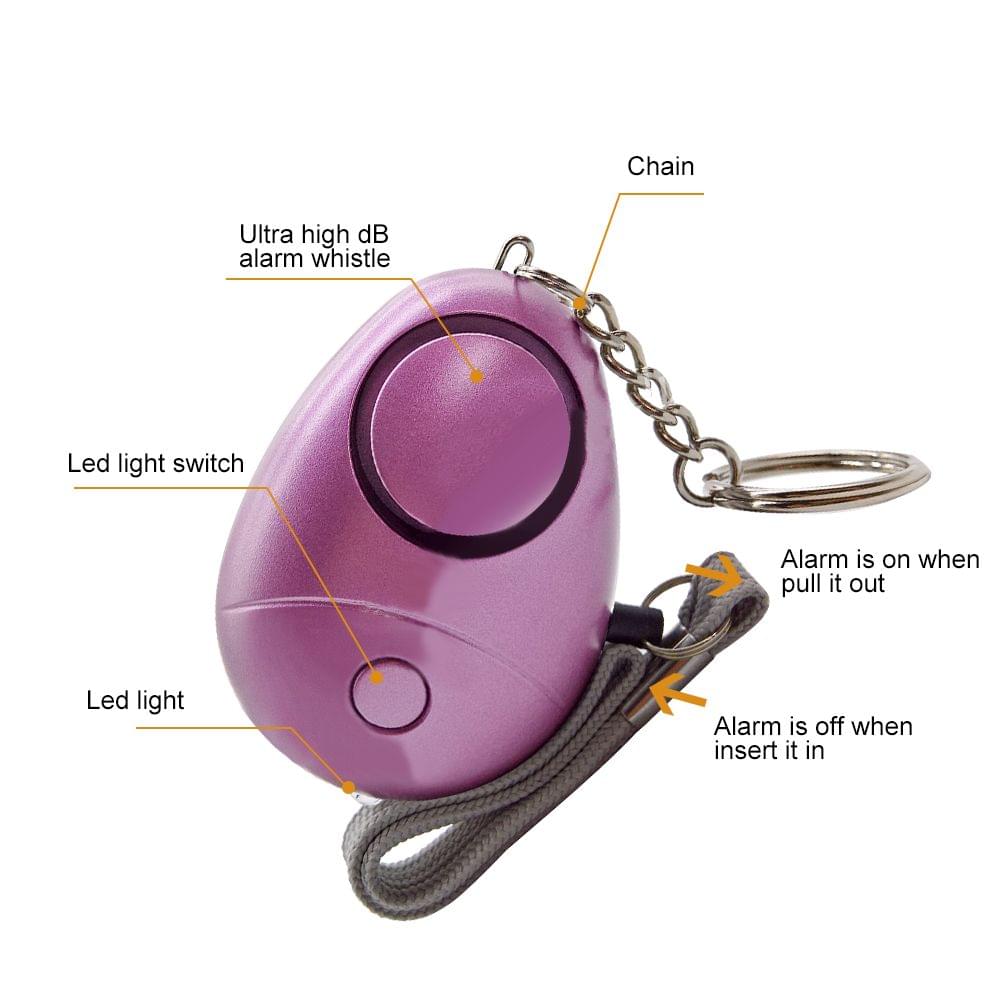 Personal Alarm 120-130dB Safe Sound Emergency Self-Defense