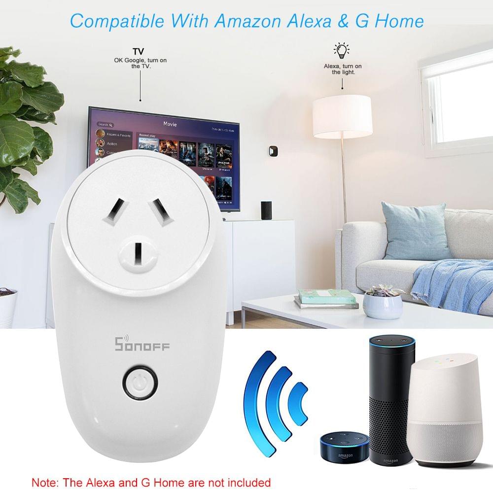 SONOFF S26 ITEAD Wifi Smart Socket Wireless Remote Control - AU Plug