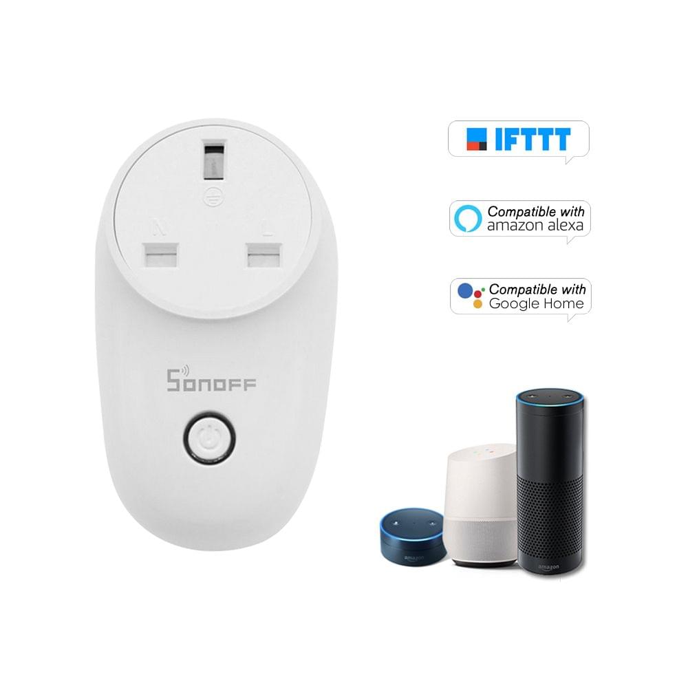 SONOFF S26 ITEAD Wifi Smart Socket Wireless Remote Control - UK Plug