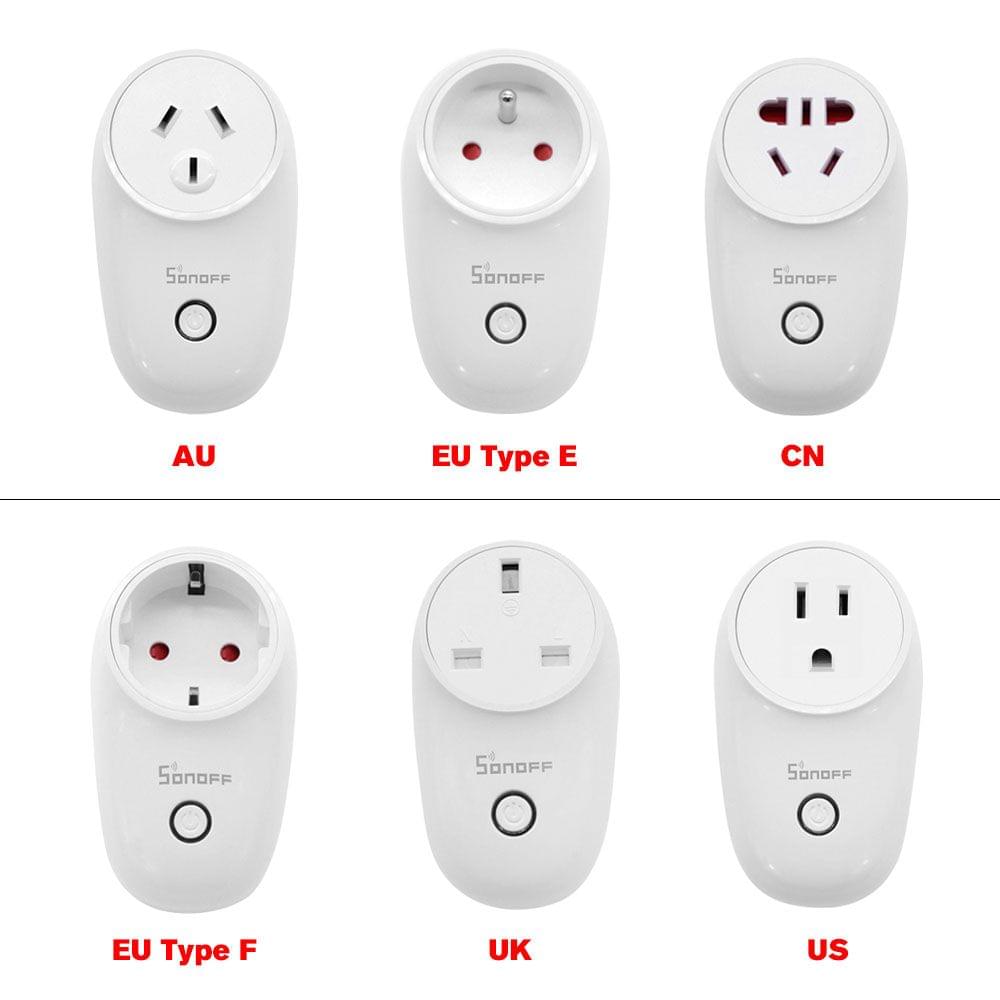 SONOFF S26 ITEAD Wifi Smart Socket Wireless Remote Control - US Plug