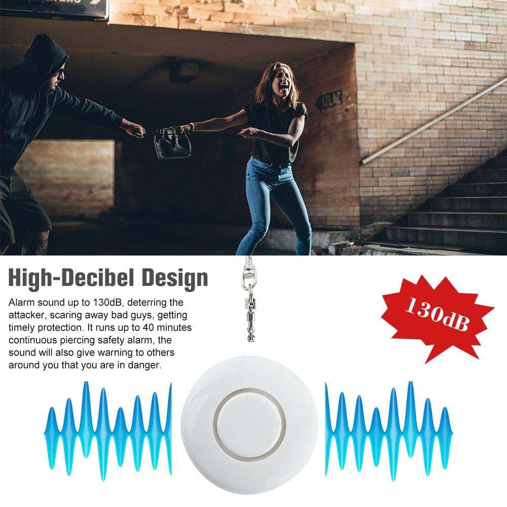 Self Defense Alarm 130dB SOS Emergency Personal Safety Alarm