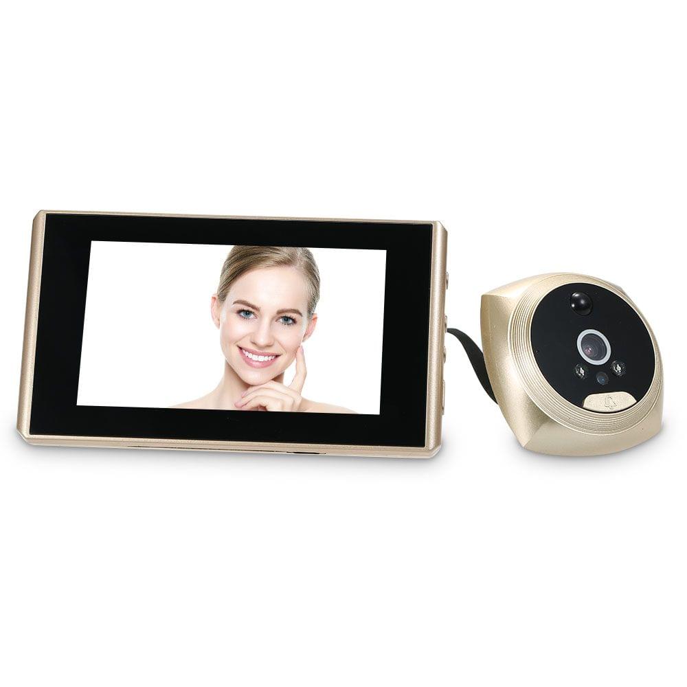 1.3MP Peephole Door Camera 4.3 Inch Color LCD Screen Monitor