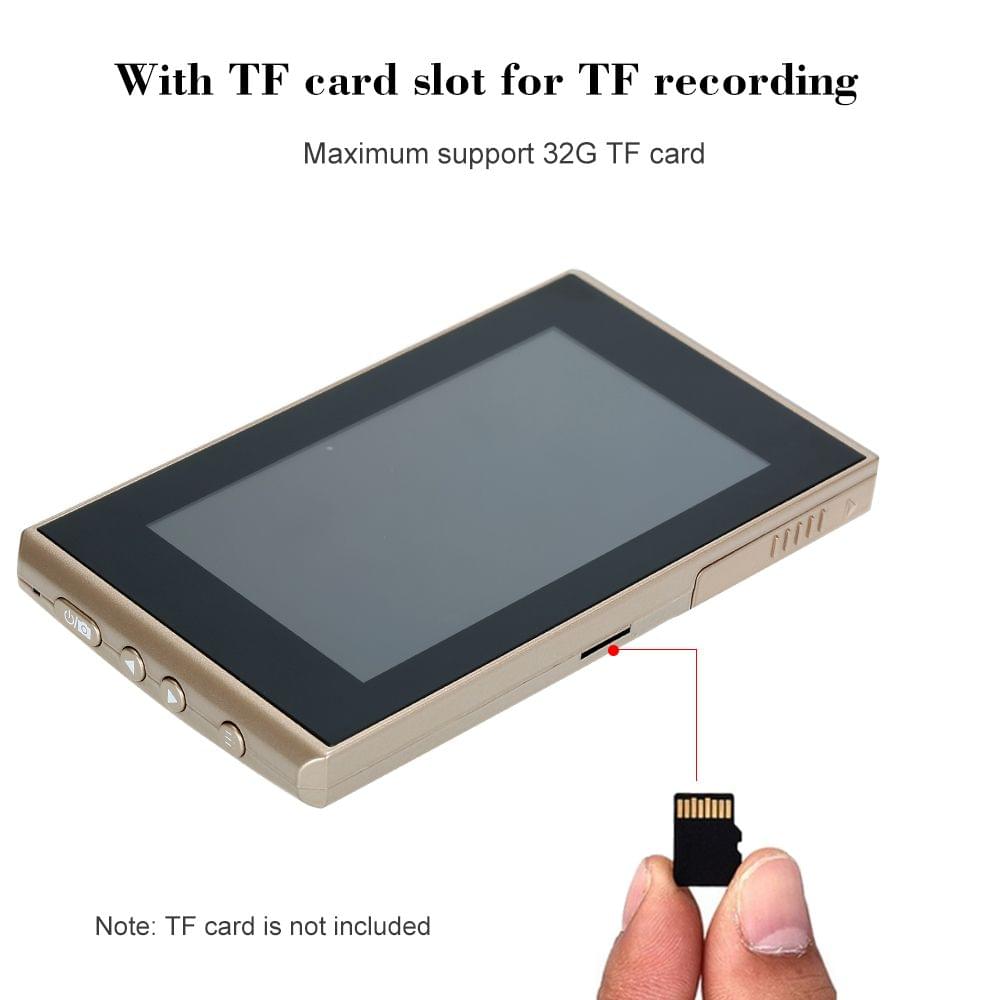 1.3MP Peephole Door Camera 4.3 Inch Color LCD Screen Monitor