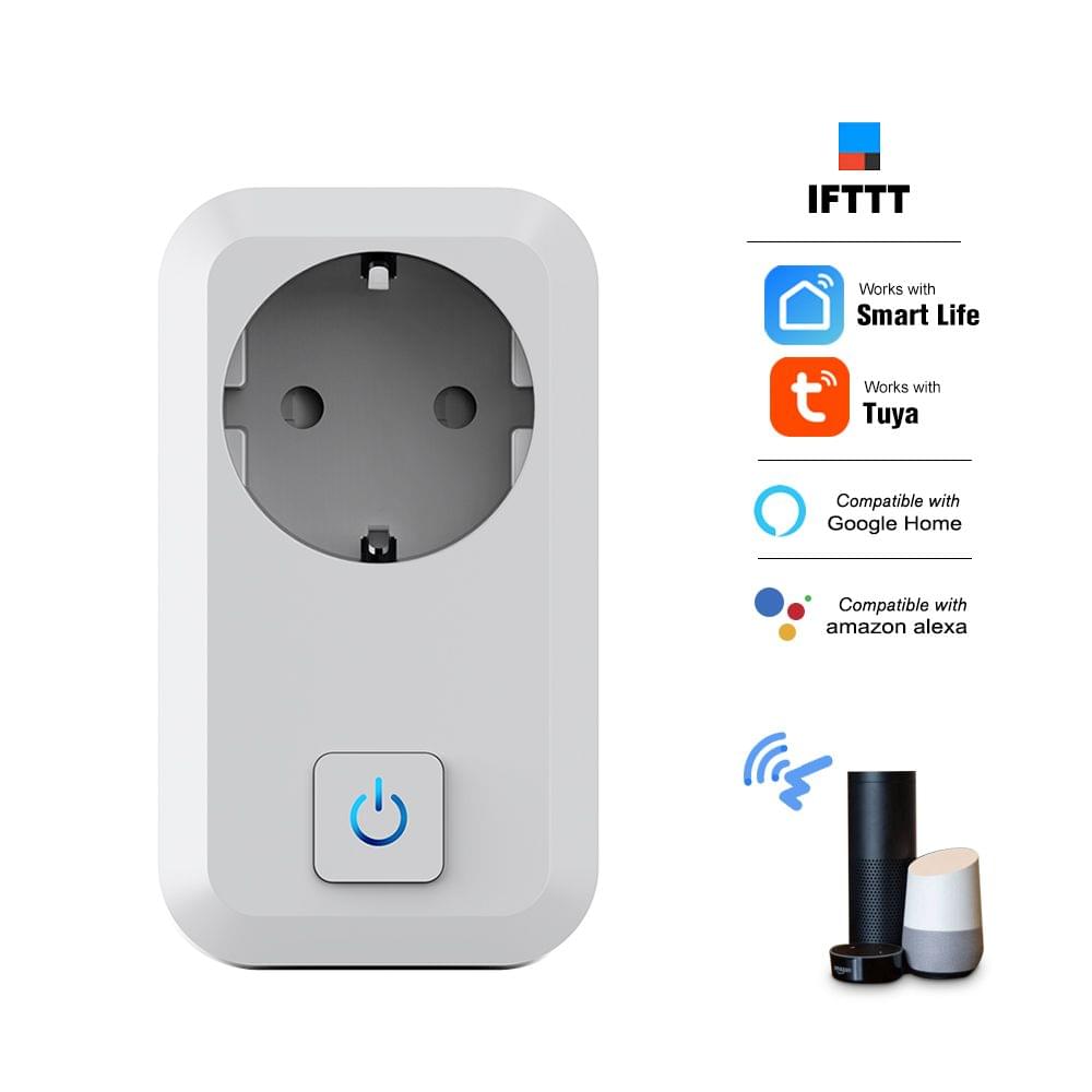 S01 Smart Wi-Fi Plug Socket Phone Remote Control Timer - EU Plug