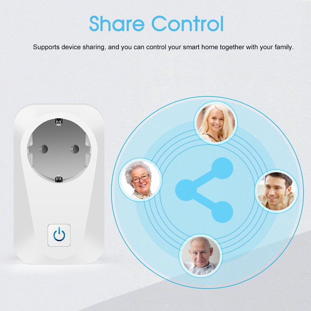 S02 Smart Wi-Fi Plug Socket Phone Remote Control Timer