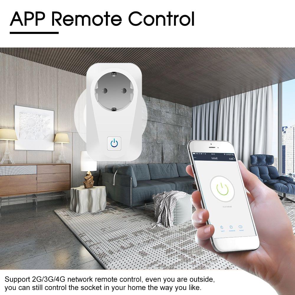 S02 Smart Wi-Fi Plug Socket Phone Remote Control Timer