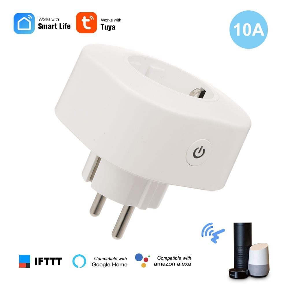 Smart Power Plug Smart Home Socket Voice Control Compatible - 10A