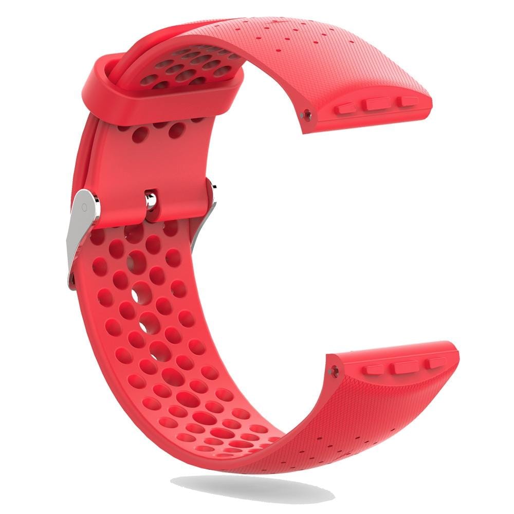 For POLAR Vantage M Silicone Watch Strap (Red)