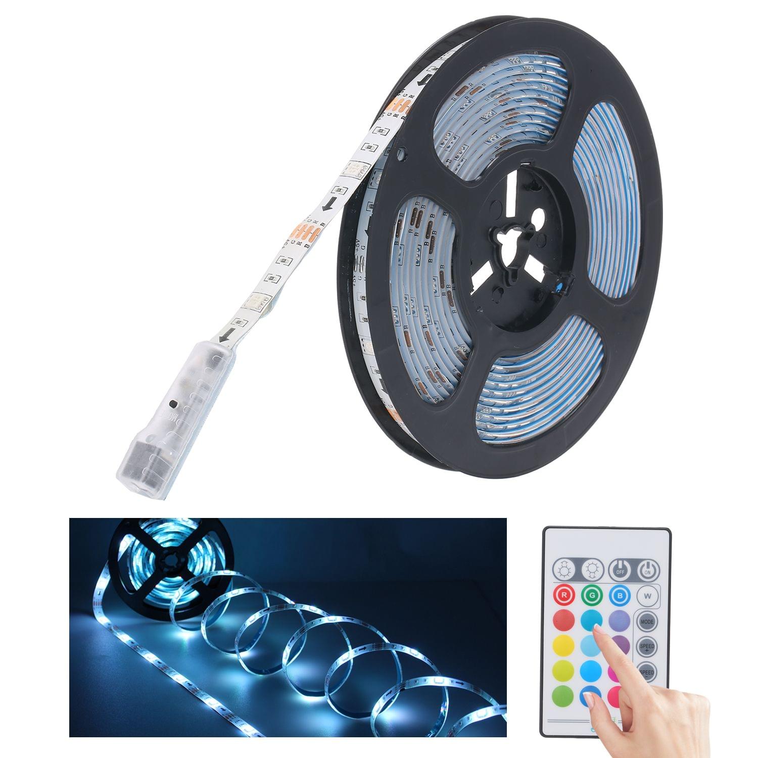 5M/16.4ft RGB Light Strip LED Strip Lights Waterproof Tape