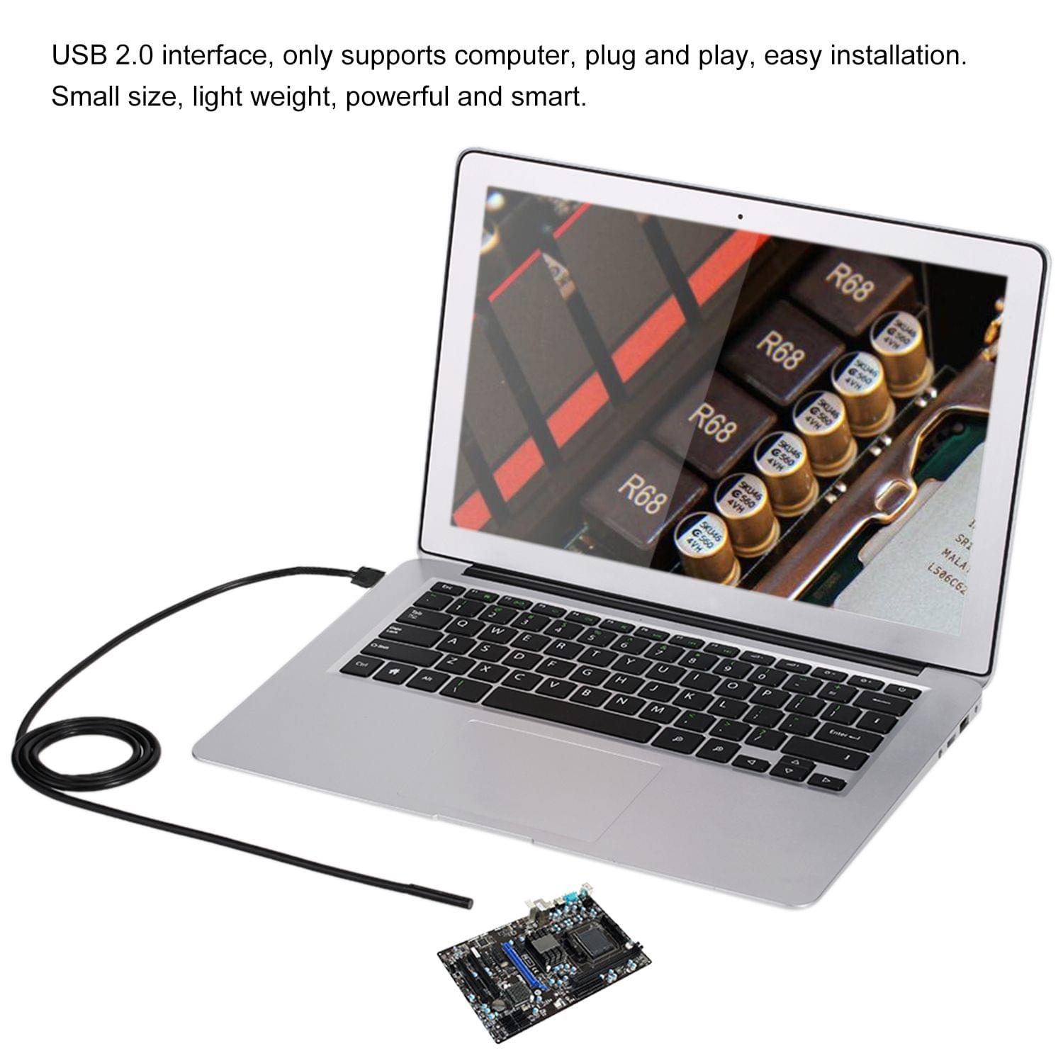7MM 6 LED Lens Endoscope IP67 Waterproof Inspection - 5M