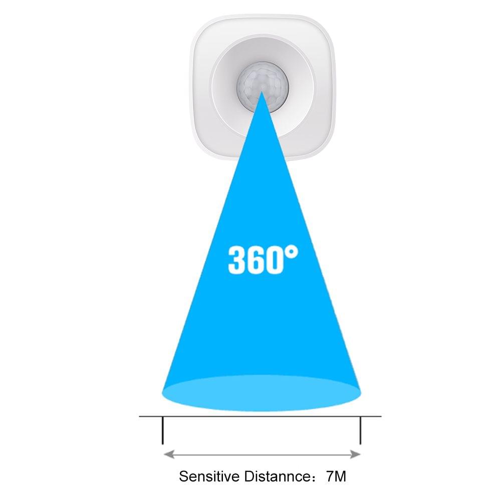 Tuya Powered ZigBee PIR Motion Sensor Wireless Passive