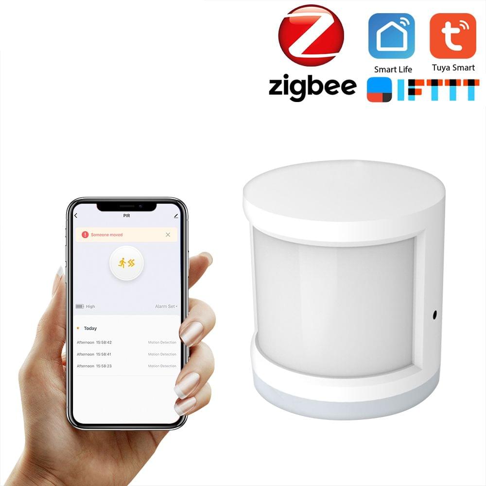 Super Mini Tuya Powered ZigBee PIR Motion Sensor Wireless