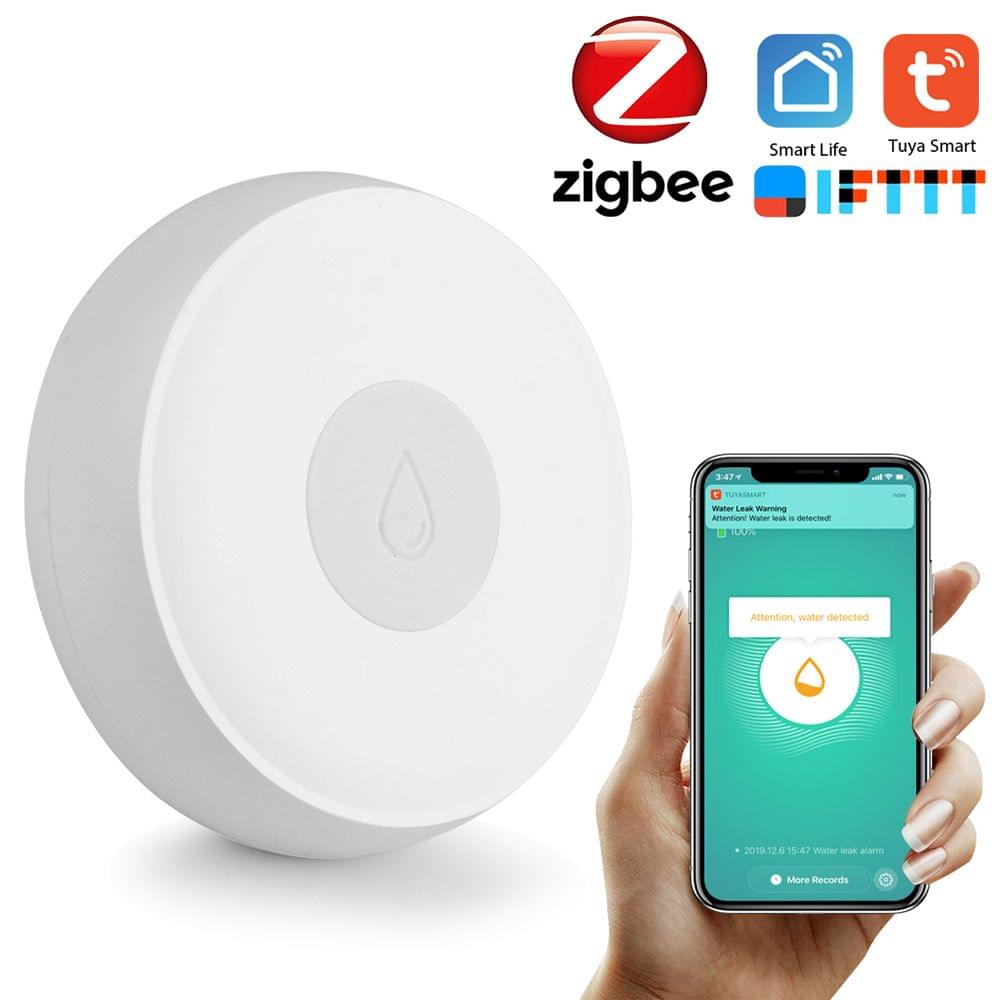 Zigbee Smart Home Water Leak Sensor Wireless Flooding