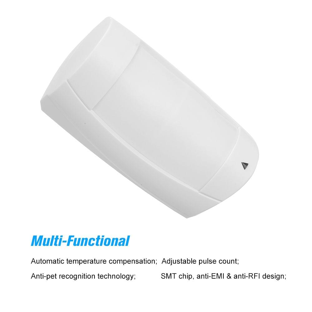 Wired PIR Motion Sensor Dua Passive Infrared Pet-Immunity