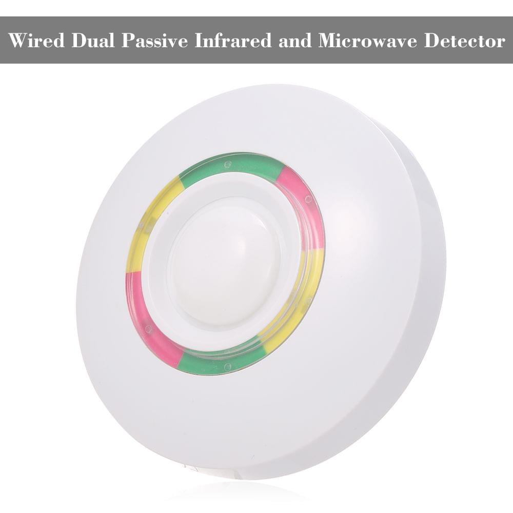 Wired Dual Passive Infrared and Microwave Detector