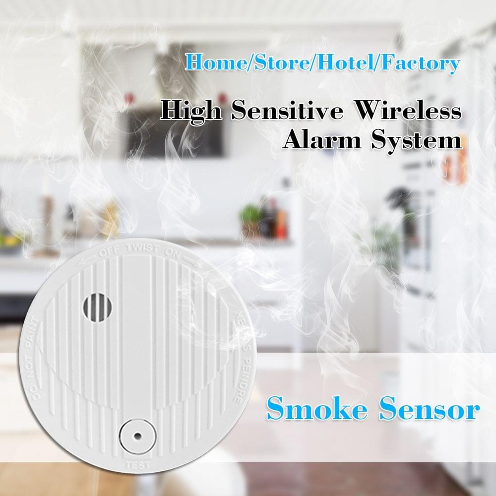 Chuango 315Mhz SMK-500 Wireless Alarm Security Smoke Fire