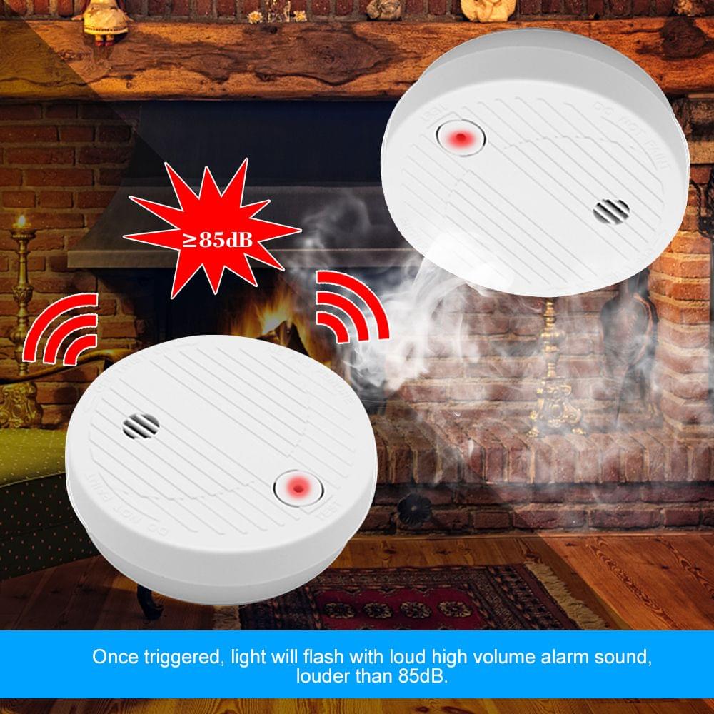 Chuango 315Mhz SMK-500 Wireless Alarm Security Smoke Fire