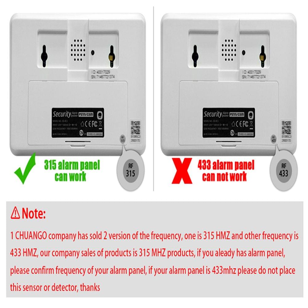 Chuango 315MHz Wireless Water Leakage Sensor Water Leaks