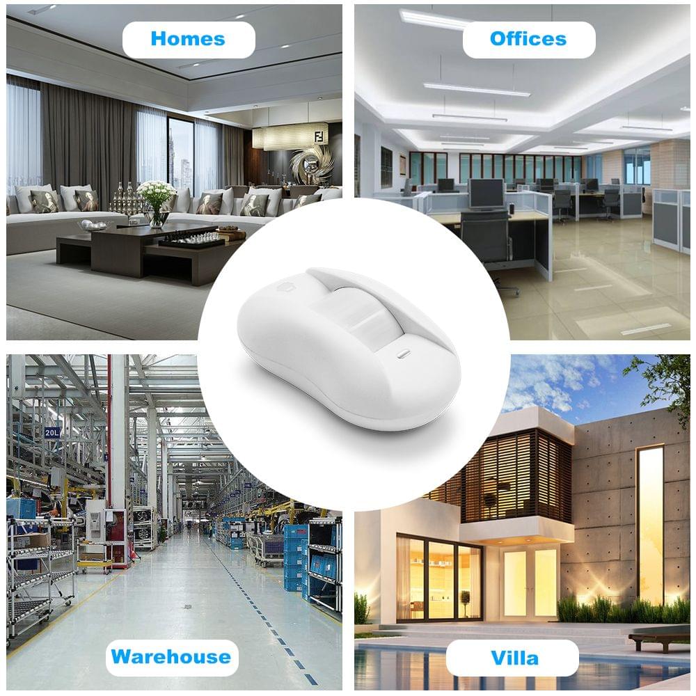 Chuango PIR-800 315MHz PIR Motion Sensor Window Curtain