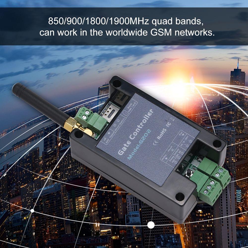 G202 GSM Door Gate Opener Remote On/Off Relay Switch Remote